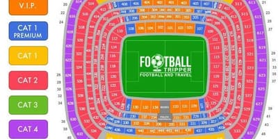 Bernabeu બેઠક નકશો
